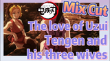 [Demon Slayer]  Mix Cut | The love of Uzui Tengen and his three wives
