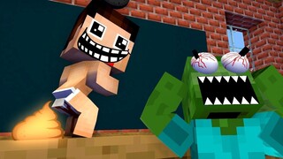 Monster School _ Baby Herobrine - Minecraft Animation