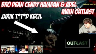 CENDY HAMDAN ADEL & BRO DEANKT MAIN OUTLAST DIKEJAR JURIK TYT*D KECIL WKWKWK - CLIP DEANKT