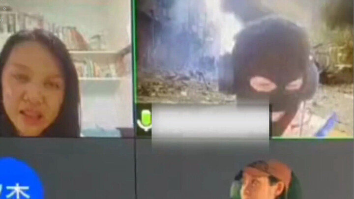 这网课上得就挺离谱！？