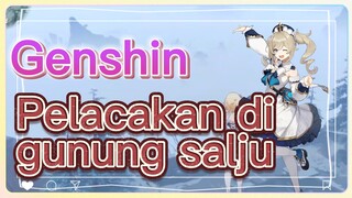 Pelacakan di gunung salju