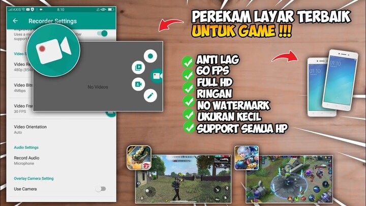 Aplikasi Perekam Layar Untuk Game | Terbaru 2022 !!!