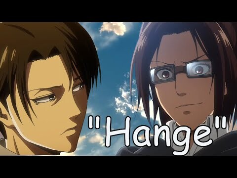 Levi saying hange's name