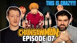 THIS SHOW IS CRAZY! | Chainsaw Man, Ep 7 | REACTION + Closing | First Time Watching | チェンソーマン | キスの味