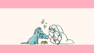 InuYasha Wow wow~ Sesshomaru đã biến thành một cô bé dễ thương và tôi muốn ăn nó chỉ trong một miếng