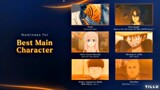 BEST MAIN CHARACTER IS......