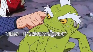 自来也最终还是不敌佩恩，沉入大海