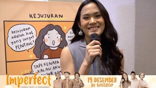 IMPERFECT:  Karier, Cinta & Timbangan - Testimoni menurut Sheryl Sheinafia dan Fiersa Besari.