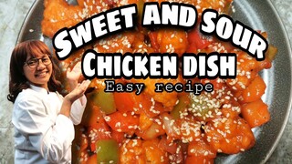 SWEET AND SOUR CHICKEN | CRUNCHY MAIN DISH