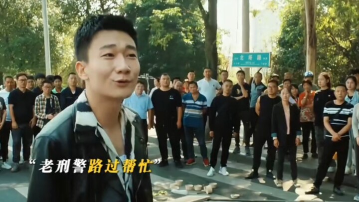 Young Man: Wanna have a little sparring match with me?  Officer Xing: Kid, you’re pretty cocky…