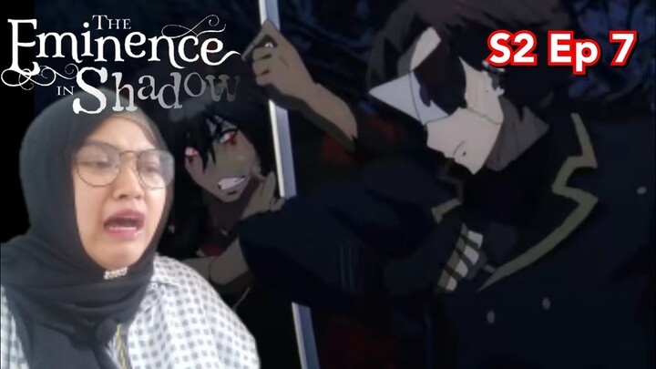 SHADOW VS GETTAN | The Eminence In Shadow Season 2 Episode 7 REACTION INDONESIA