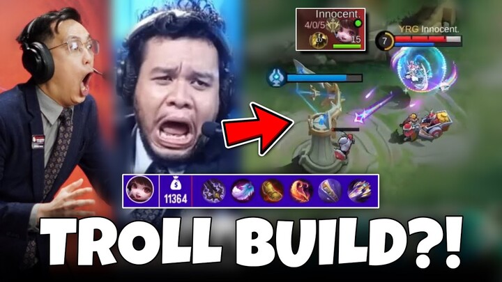 WTF IS THIS BUILD?! CASTERS ARE SHOCKED AT THIS CHANG’E MARKSMAN BUILD!! 🤯