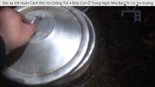 Xót xa Với Hoàn Cảnh Đôi Vợ Chồng Trẻ 4 Đứa Con Ở Trong Ngôi Nhà Bạt Chỉ Có 7m Vuông p5