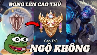 ẾCH AOV THỬ THÁCH LEO NGỘ KHÔNG TỪ ĐỒNG LÊN CAO THỦ PHẦN 1