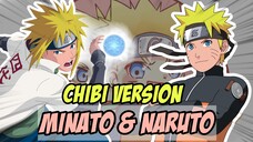 LUCUKK, COCOK BUAT STIKER NIH!!!! [Speedpaint Minato & Naruto]