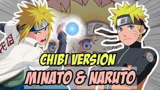 LUCUKK, COCOK BUAT STIKER NIH!!!! [Speedpaint Minato & Naruto]