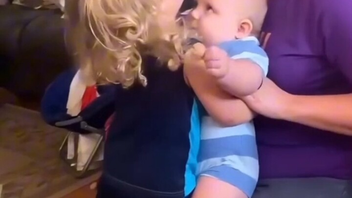 Cousin, it’s not easy to get a hug from you.