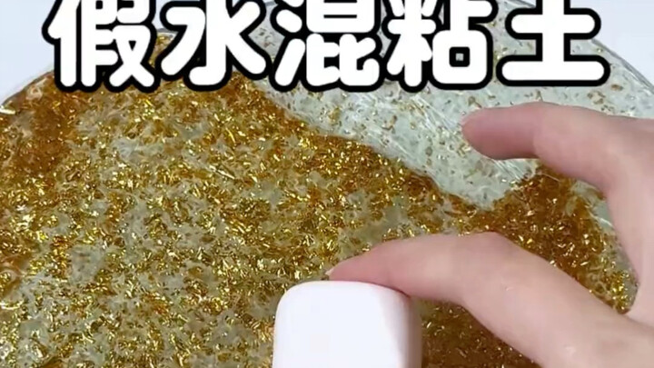 Fake Water Mixed with Clay