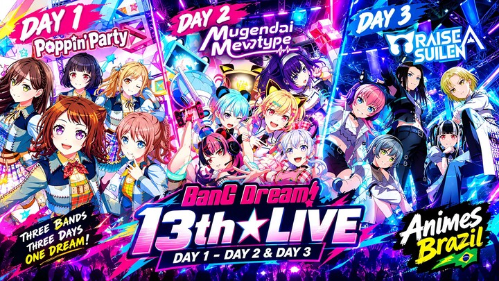 BGD! 13th☆LIVE [DAY 1 * DAY 2 * DAY 3]