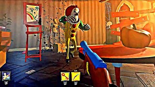 JUMPSCARED by The CLOWN Neighbor - But what Happened to Brave? *SECRET NEIGHBOR*