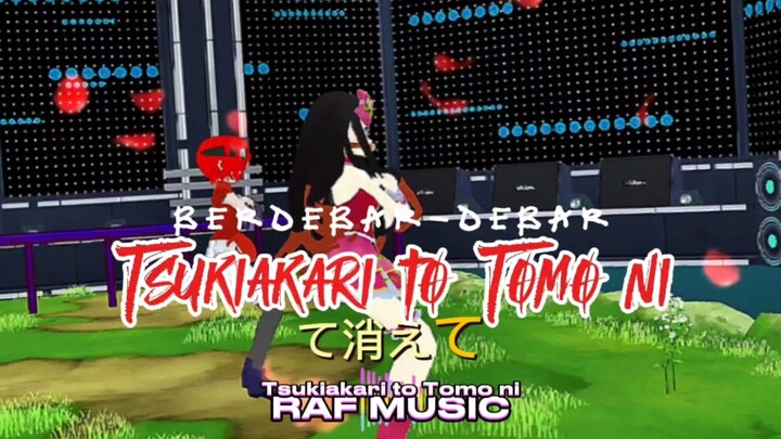 Tsukiakari to Tomo ni (2025) •√ Sarada X Nezuko Subtitle Indonesia-Japanese •√ RAF Music Bstation