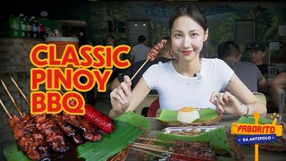 Korean's Ultimate P-BBQ Mukbang 🍗🇵🇭 | PABORITO in Antipolo