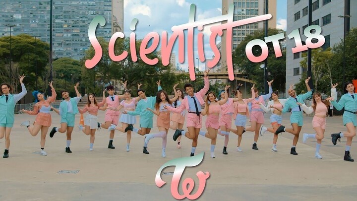 18 people collaborated to cover "The Scientist" by Tuwasi! It felt totally different! [B2 Dance Comp