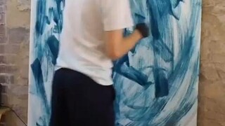 ศิลปะที่มีเพียงสีน้ำเงิน
