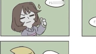 [Undertale manga/Chinese subtitles] The Melting Lazy Bones