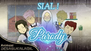 sial parodi mahalini #anime #kartunlucu #sialmahalini