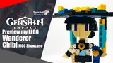 Preview my LEGO Wanderer Chibi from Genshin Impact | Somchai Ud