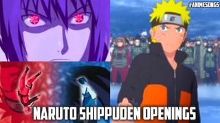 MY TOP NARUTO SHIPPUDEN OPENINGS