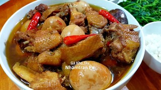 GÀ KHO TÀU - Món Ngon Rất Hao Cơm Mà Cách Làm Dễ Đơn Giản |Nhamtran FV