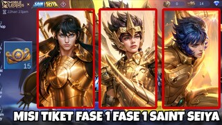 25 JULI - 30 JULI 2025 TES MISI TIKET FASE 1 : SAINT SEIYA