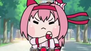 [ Uma Musume: Pretty Derby Raccoon Animation] Card face to fight Ulala
