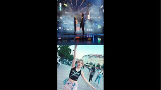 This is hilarious—so it turns out Fire's MV was actually based on Yujqi's entire performance?