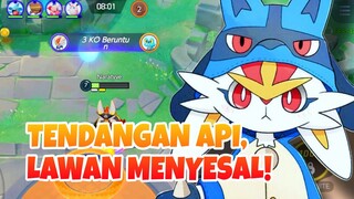 TENDANGAN API CINDERACE BIKIN LAWAN MENYESAL! - Pokemon Unite