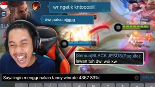 KETIKA FANNY DWIWOII ADALAH WR KETIKAN DAN TERNYATA?!... - MOBILE LEGEND