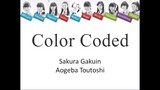 Sakura Gakuin さくら学院   Aogeba Toutoshi [color coded lyrics ROMAJI] (2014)