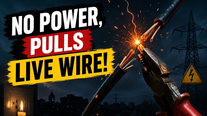 "No Power, So He Pulls the Live Wire” — Salauddin Ammar