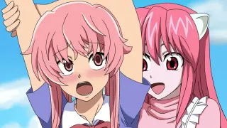 [AMV] Pink-hair Characters In Elfen Lied And Future Diary