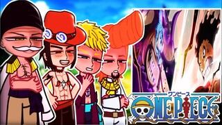 👒 Whitebeard pirates React to Luffy / ASL || One piece Anime || Gacha React / Part 1👒