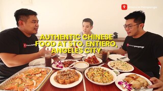 Authentic Chinese food at Sto. Entiero, Angeles City