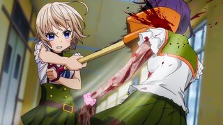 ALL IN ONE | Trường Học Thây Ma, Loli 1 Xẻng Bay Zombie ( Gakkou Gurash ) Review phim Anime