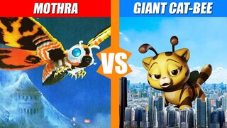 Mothra vs Giant Cat-Bee | SPORE