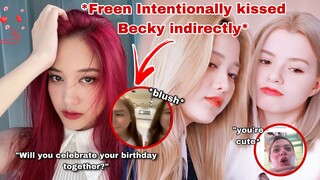 Freen Becky Intentionally “KISSED” each other Indirectly *did our lips just touch?* - Bec’s gift is.