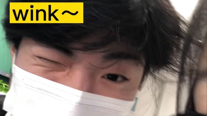 Li is in China