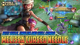 Melissa Mobile Legends , Melissa Gameplay Best Build And Skill Combo - Mobile Legends Bang Bang