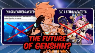 END GAME CONTENT IS NEVER COMING? Genshin Impact had an interview and it went TERRIBLY...