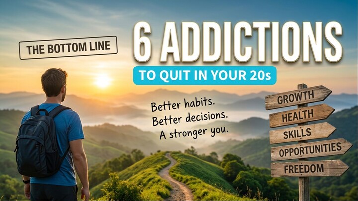 Six Addictions to Quit in 20s